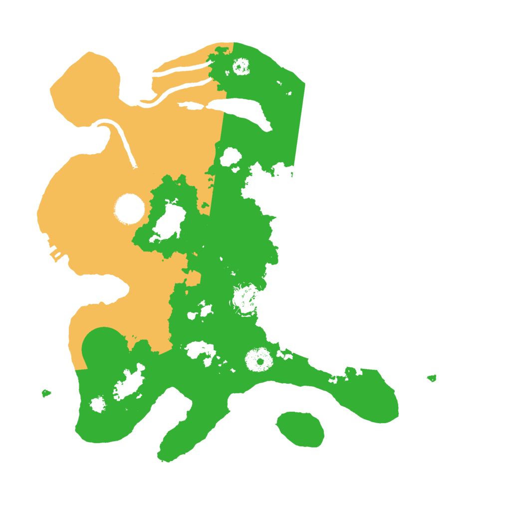 Biome Rust Map: Procedural Map, Size: 3000, Seed: 39586