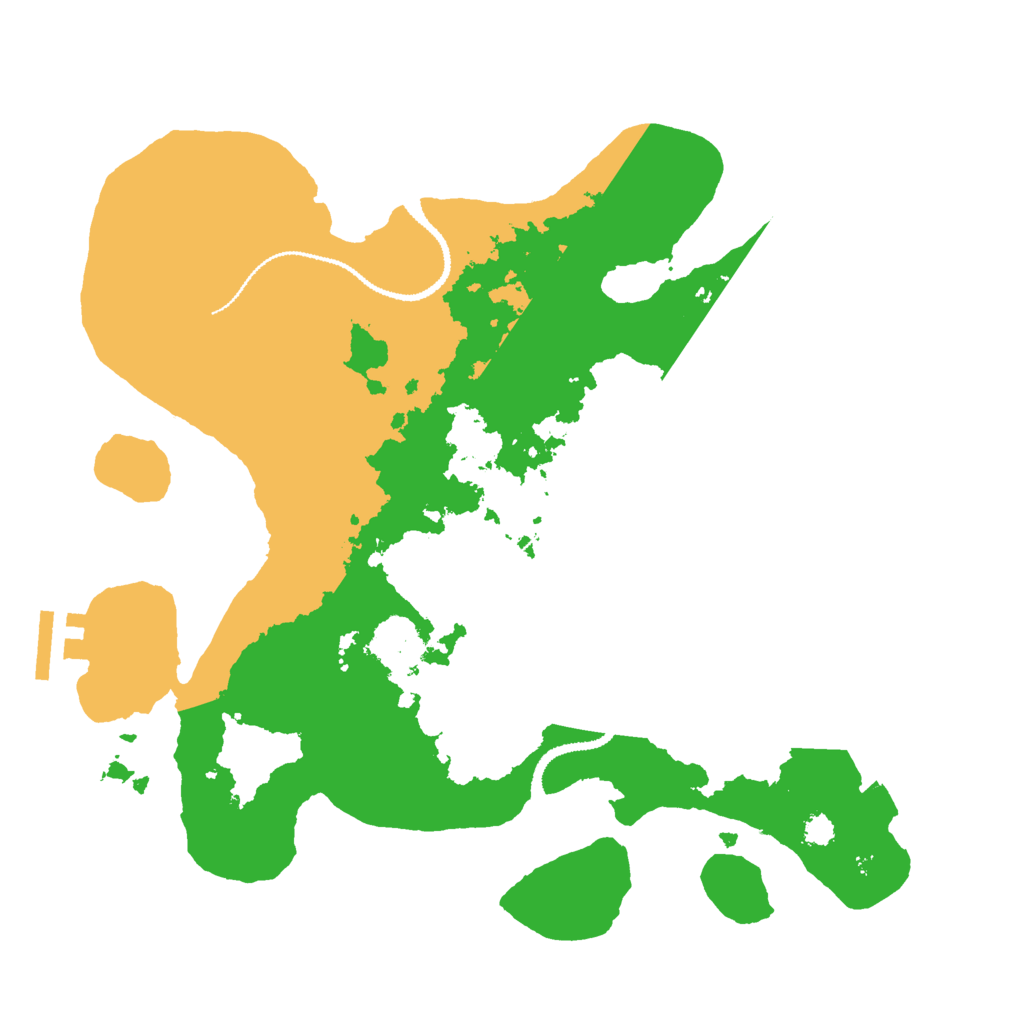 Biome Rust Map: Procedural Map, Size: 3000, Seed: 1094531406