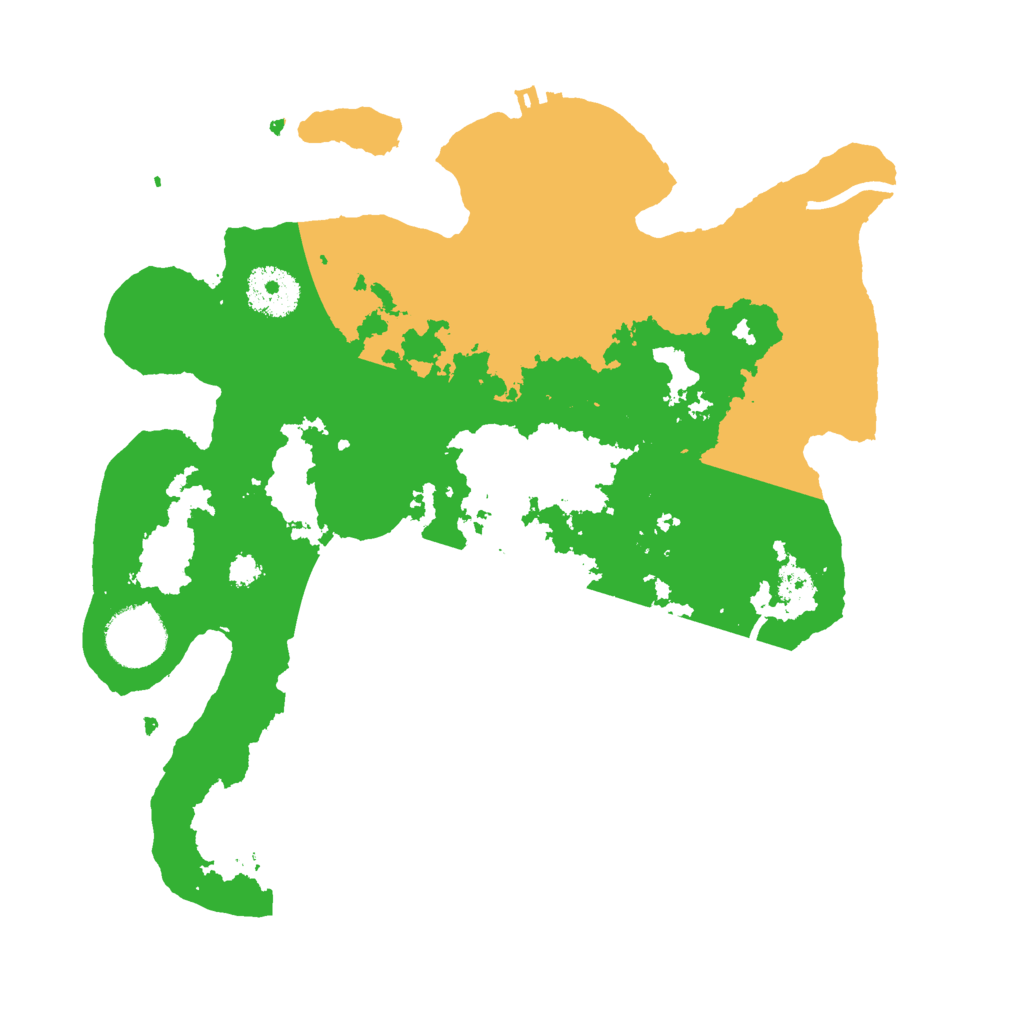 Biome Rust Map: Procedural Map, Size: 3000, Seed: 1394227400