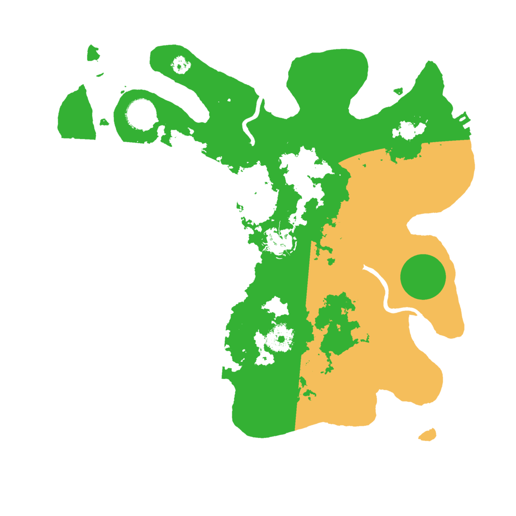 Biome Rust Map: Procedural Map, Size: 3000, Seed: 13774