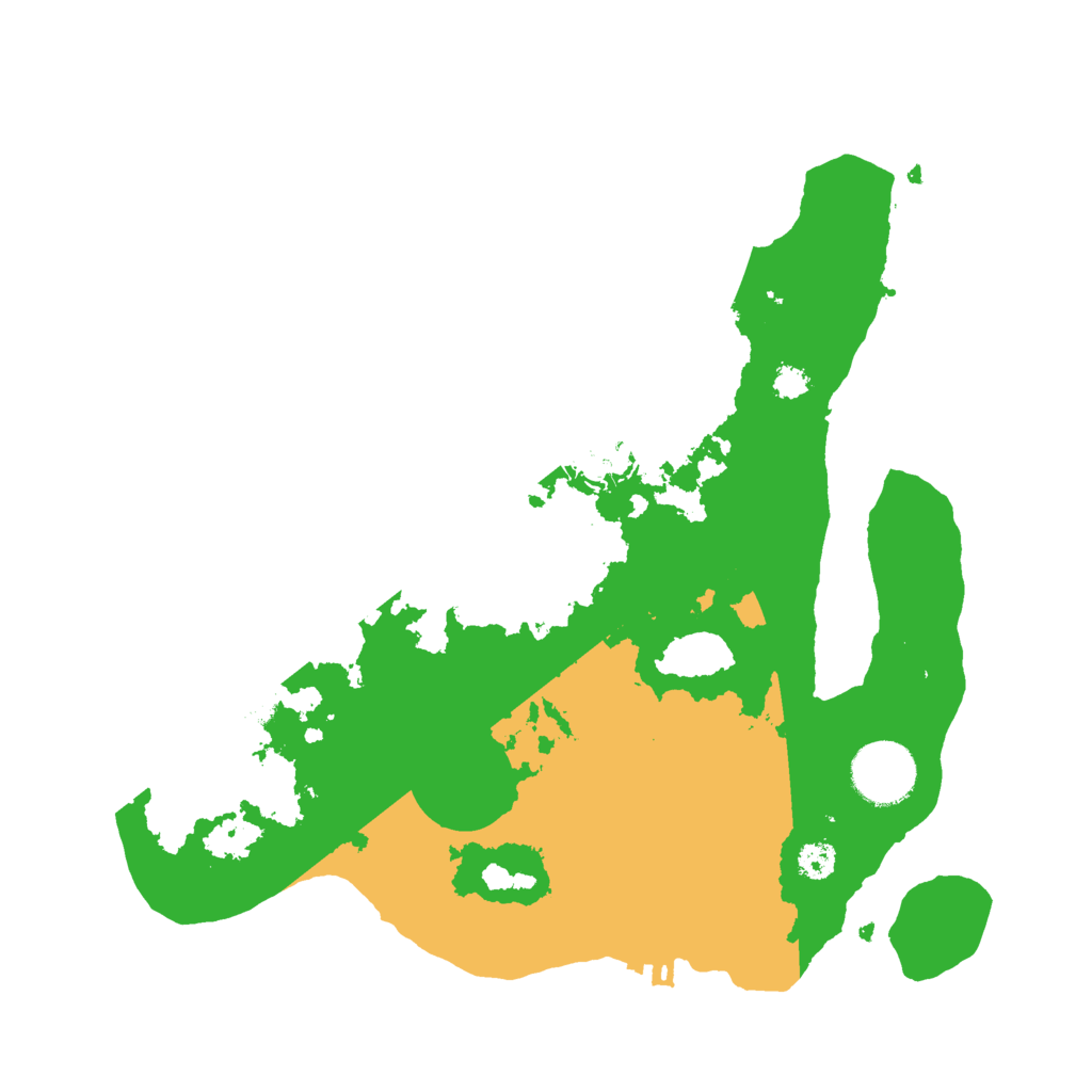 Biome Rust Map: Procedural Map, Size: 3000, Seed: 14460