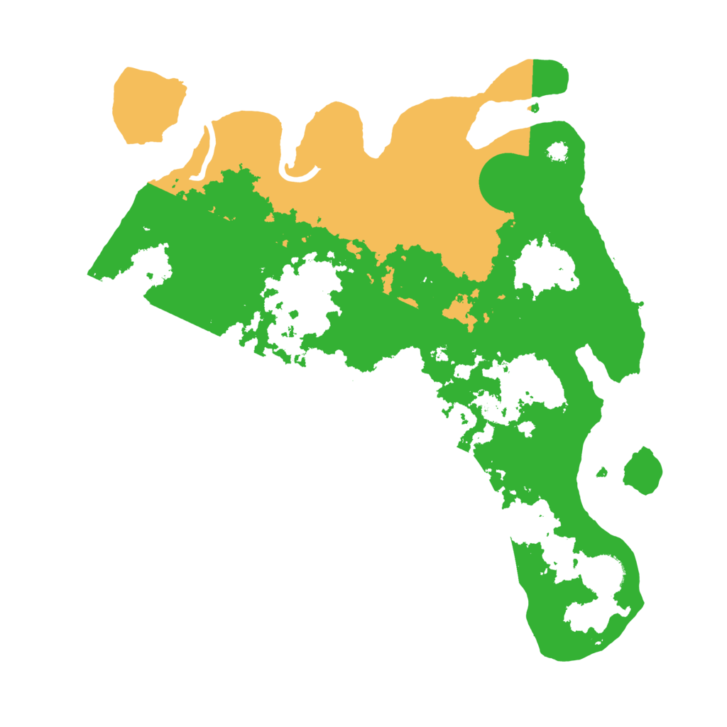 Biome Rust Map: Procedural Map, Size: 3300, Seed: 1774616716