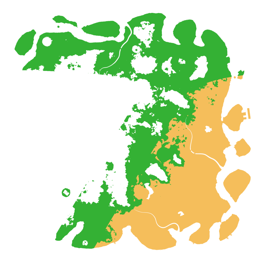 Biome Rust Map: Procedural Map, Size: 5000, Seed: 1994