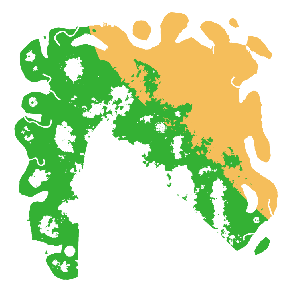 Biome Rust Map: Procedural Map, Size: 4800, Seed: 1563059904