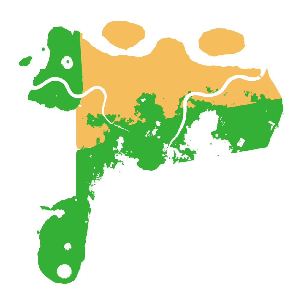 Biome Rust Map: Procedural Map, Size: 3750, Seed: 747754471
