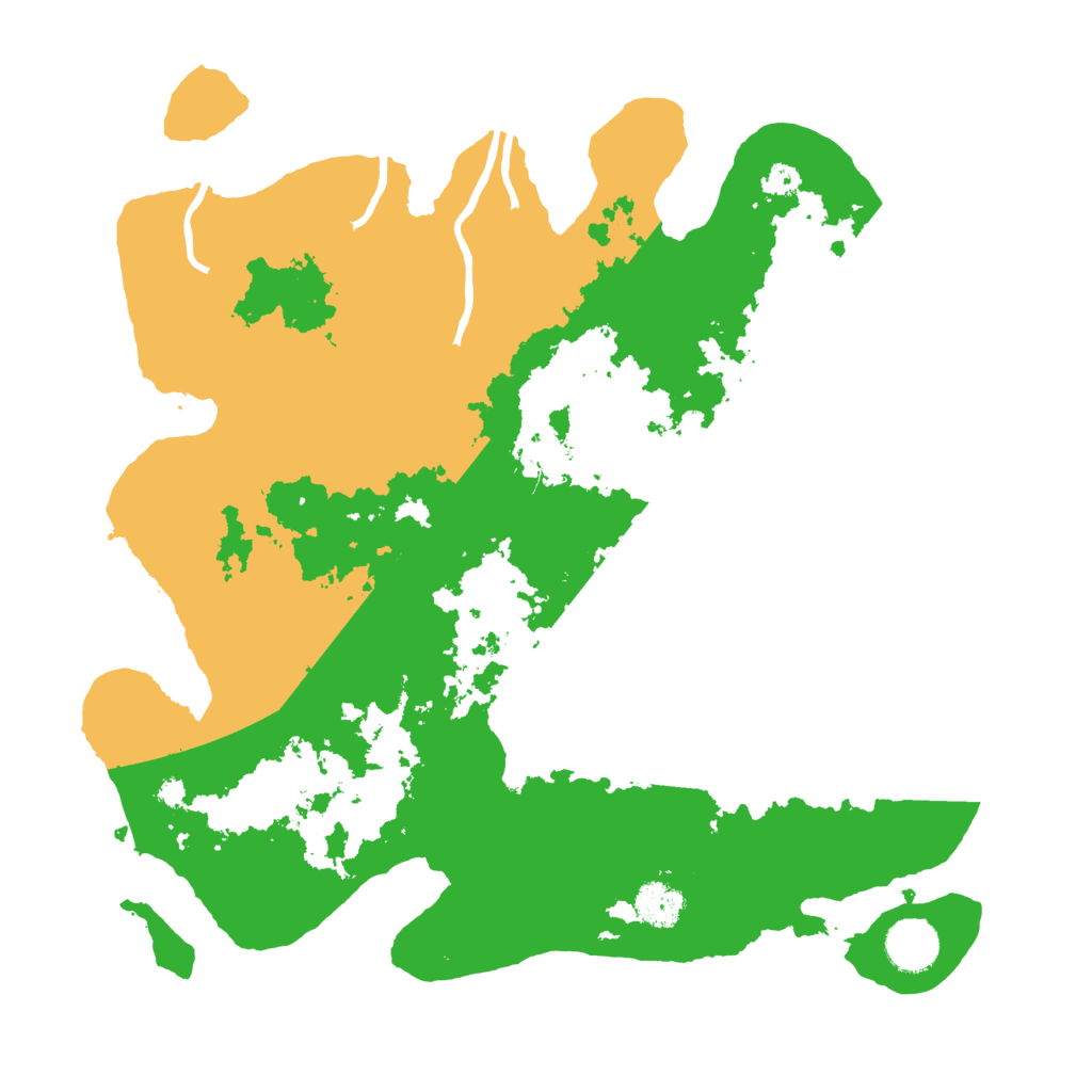 Biome Rust Map: Procedural Map, Size: 3599, Seed: 4