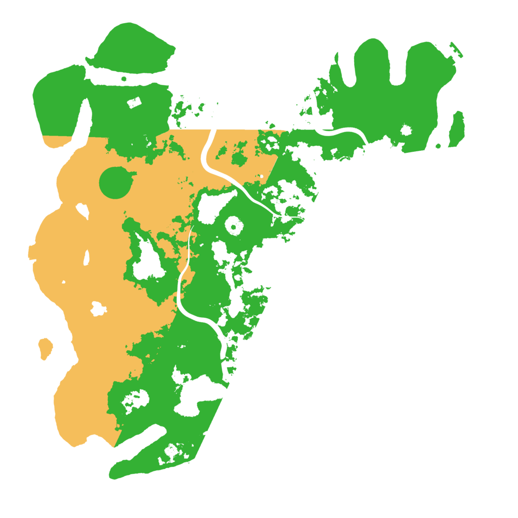 Biome Rust Map: Procedural Map, Size: 4250, Seed: 101544