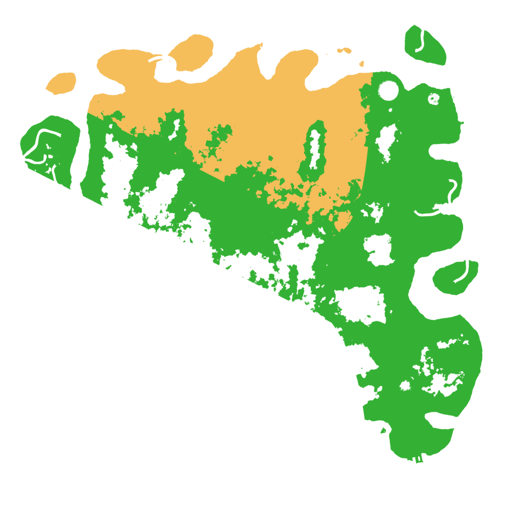 Biome Rust Map: Procedural Map, Size: 4500, Seed: 1711229772
