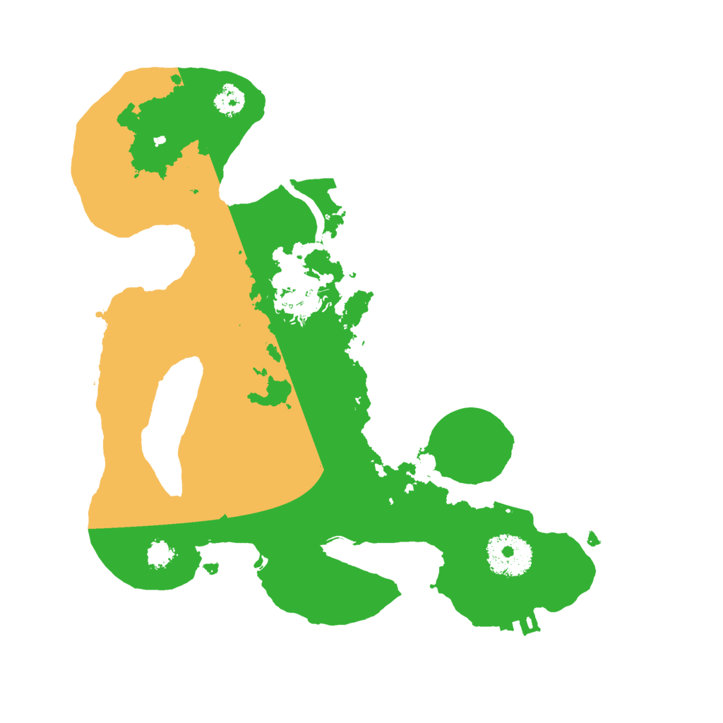 Biome Rust Map: Procedural Map, Size: 2500, Seed: 1320148713