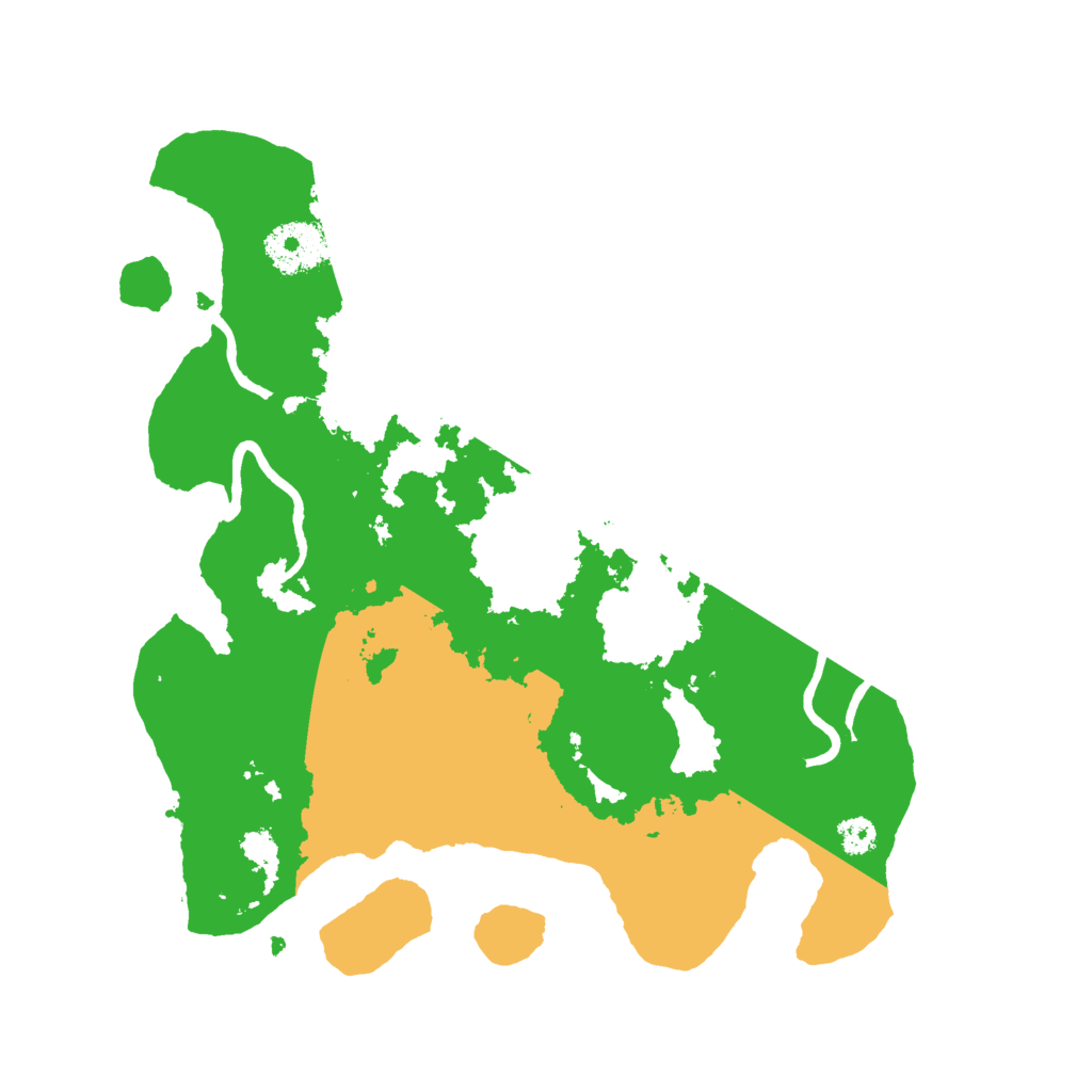 Biome Rust Map: Procedural Map, Size: 3000, Seed: 2127620869