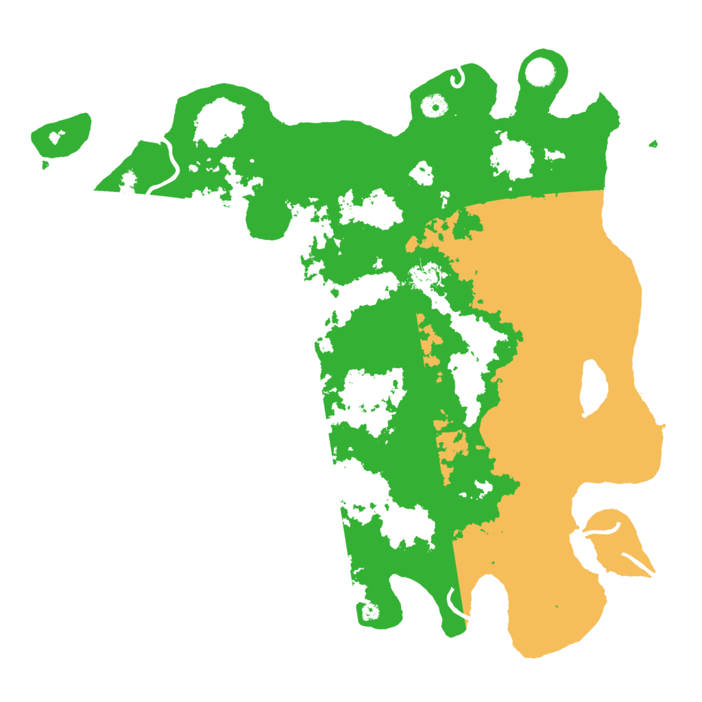 Biome Rust Map: Procedural Map, Size: 4250, Seed: 9307