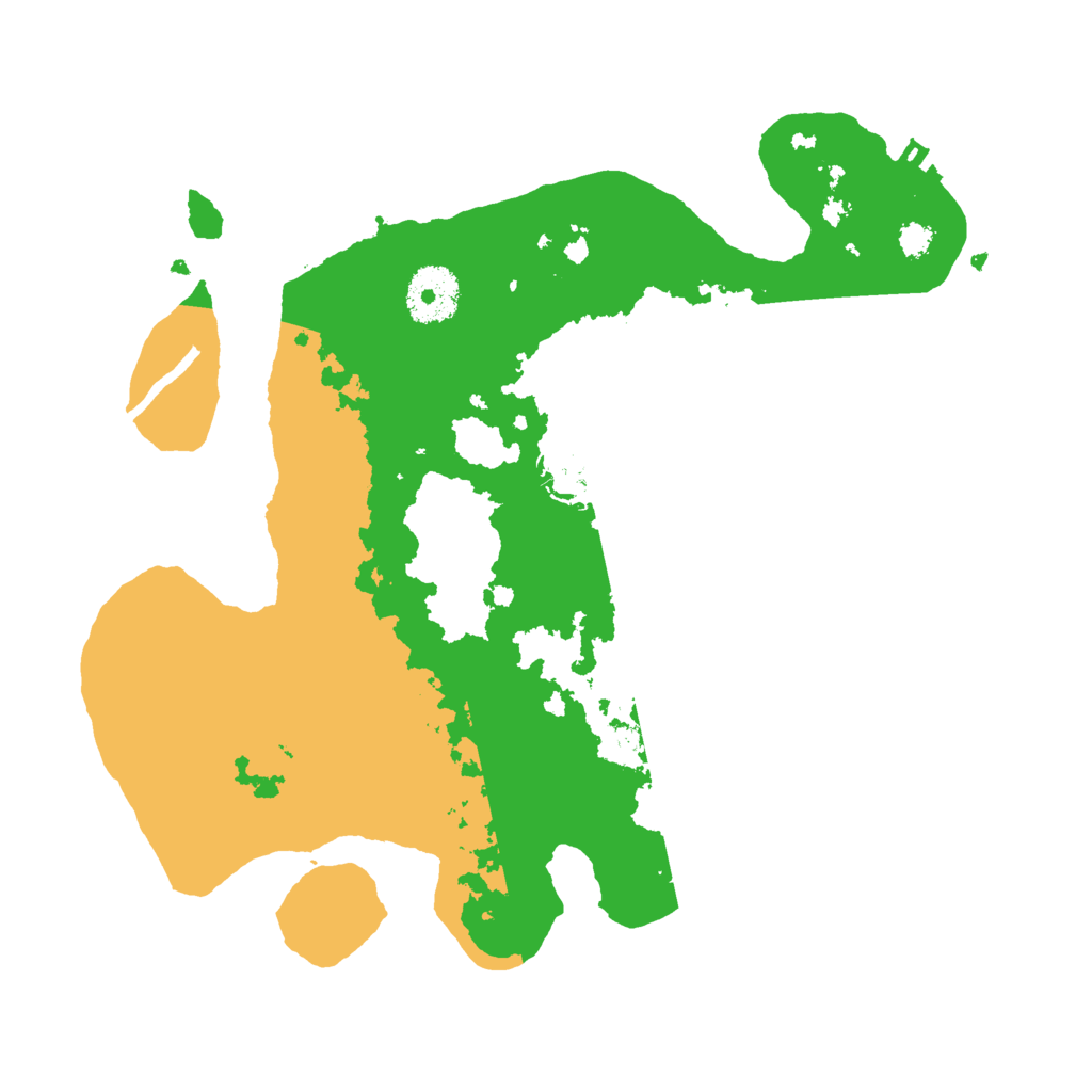 Biome Rust Map: Procedural Map, Size: 3000, Seed: 1858932902