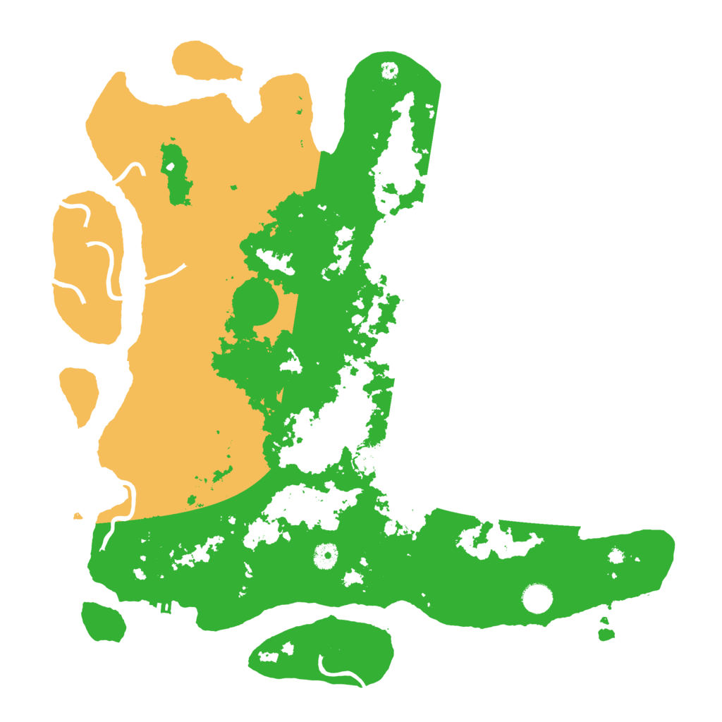 Biome Rust Map: Procedural Map, Size: 4250, Seed: 628344973