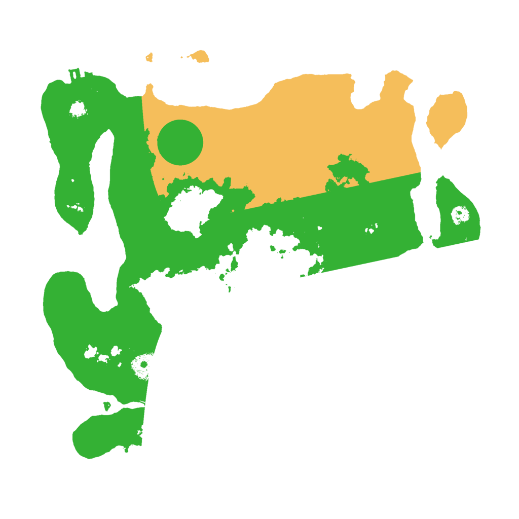 Biome Rust Map: Procedural Map, Size: 3000, Seed: 1098213899