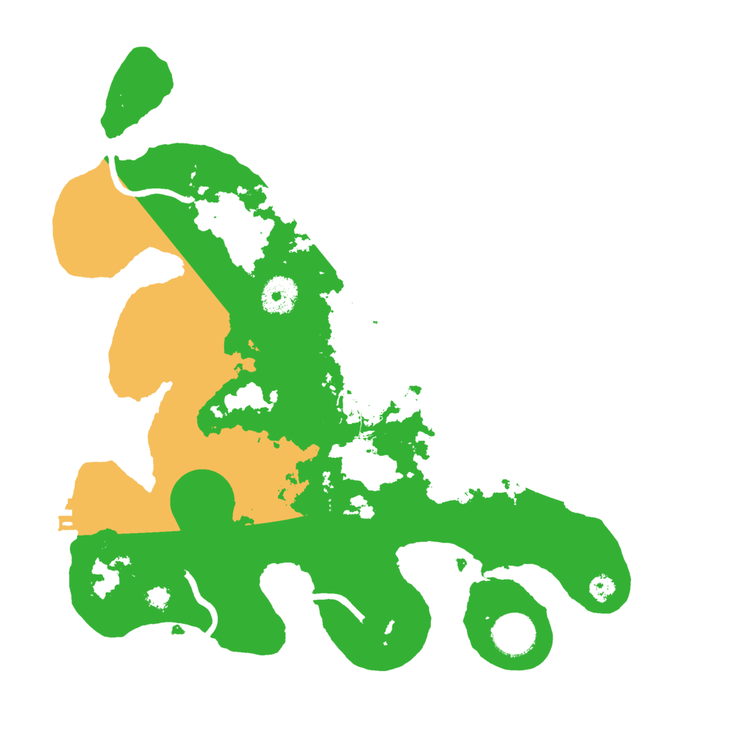 Biome Rust Map: Procedural Map, Size: 3000, Seed: 7104