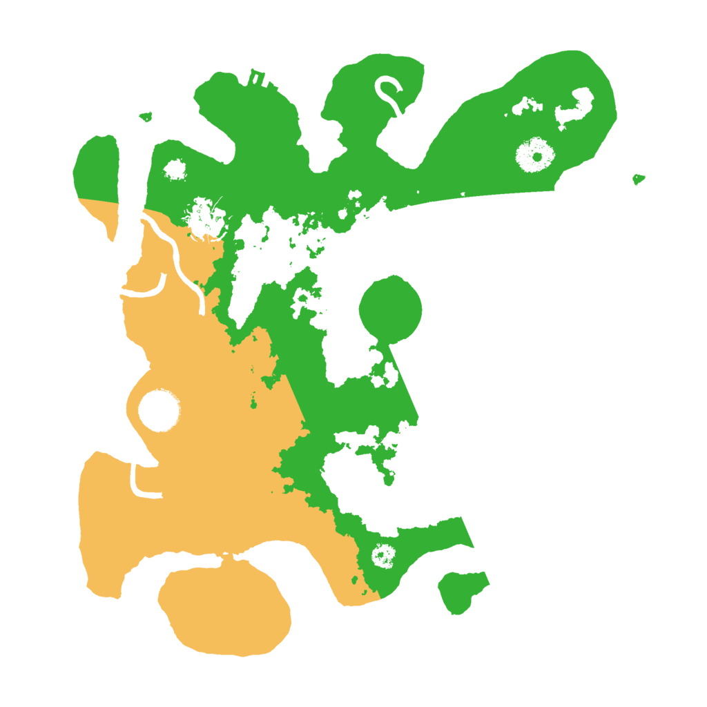 Biome Rust Map: Procedural Map, Size: 3000, Seed: 4661