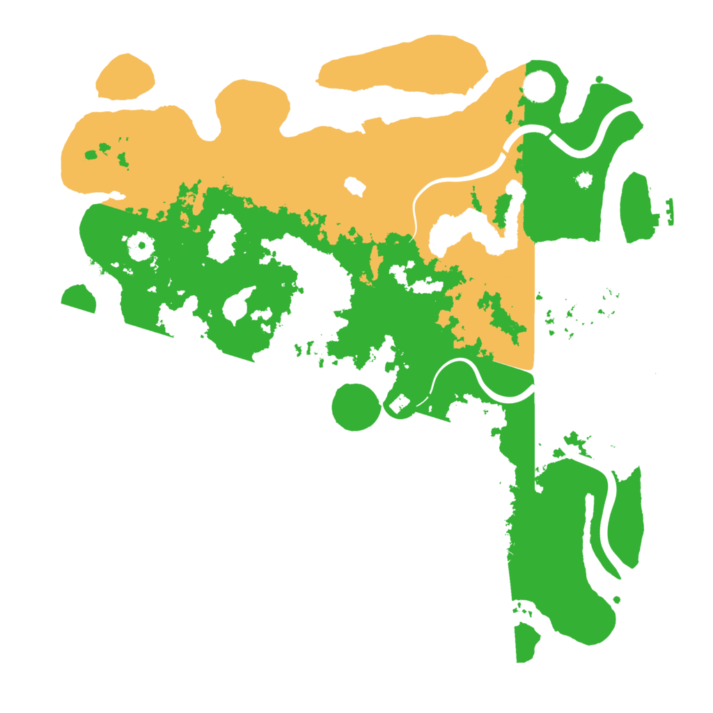 Biome Rust Map: Procedural Map, Size: 4000, Seed: 1051138402