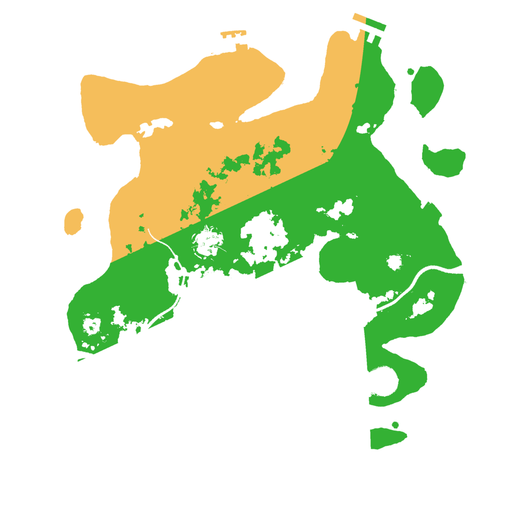 Biome Rust Map: Procedural Map, Size: 3000, Seed: 10834