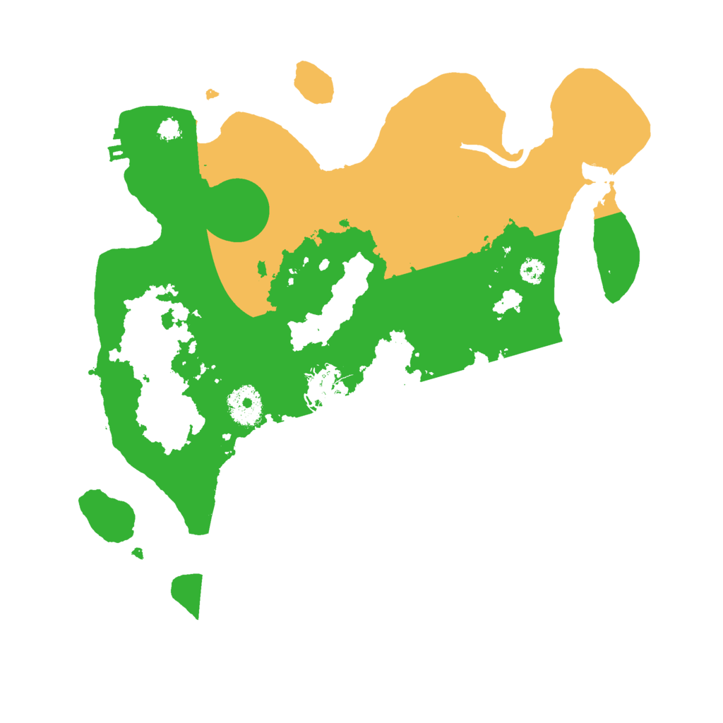 Biome Rust Map: Procedural Map, Size: 3000, Seed: 14563