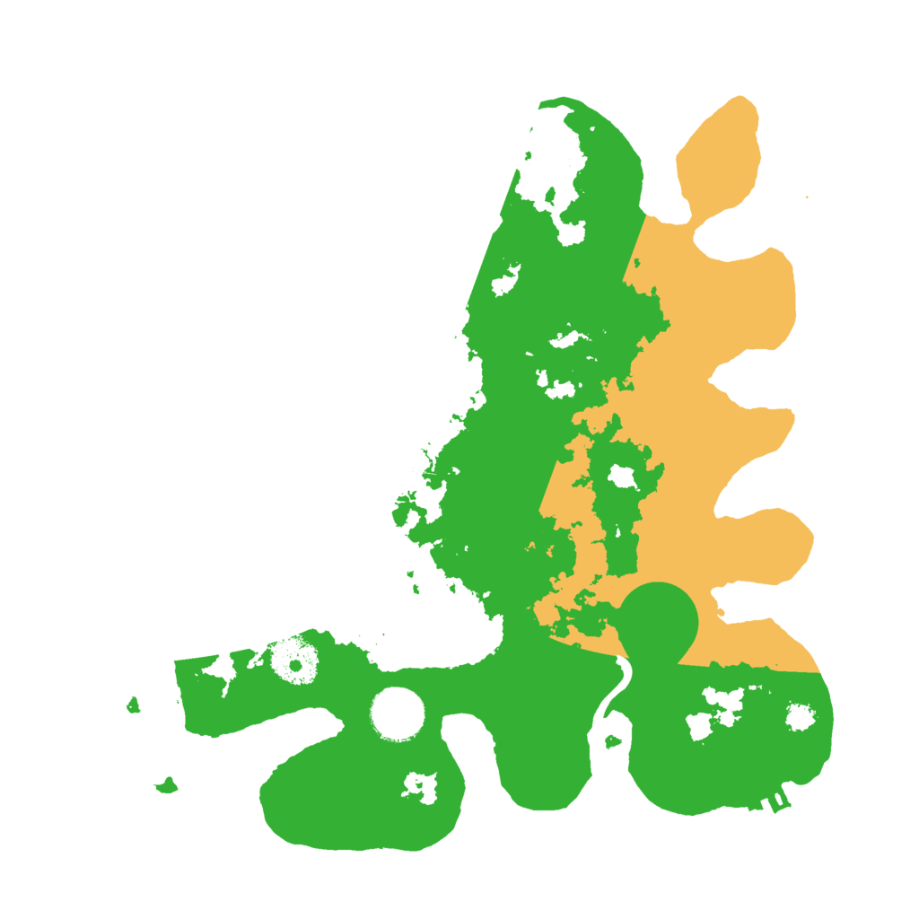 Biome Rust Map: Procedural Map, Size: 3000, Seed: 10342