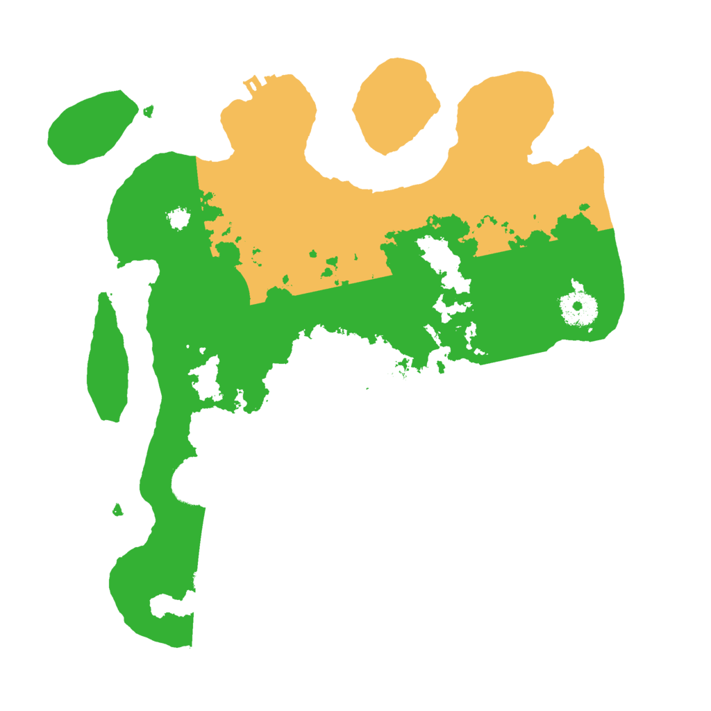 Biome Rust Map: Procedural Map, Size: 3000, Seed: 1108