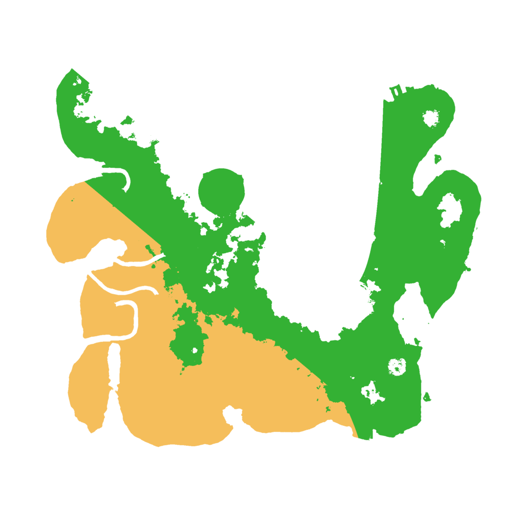 Biome Rust Map: Procedural Map, Size: 3000, Seed: 4901