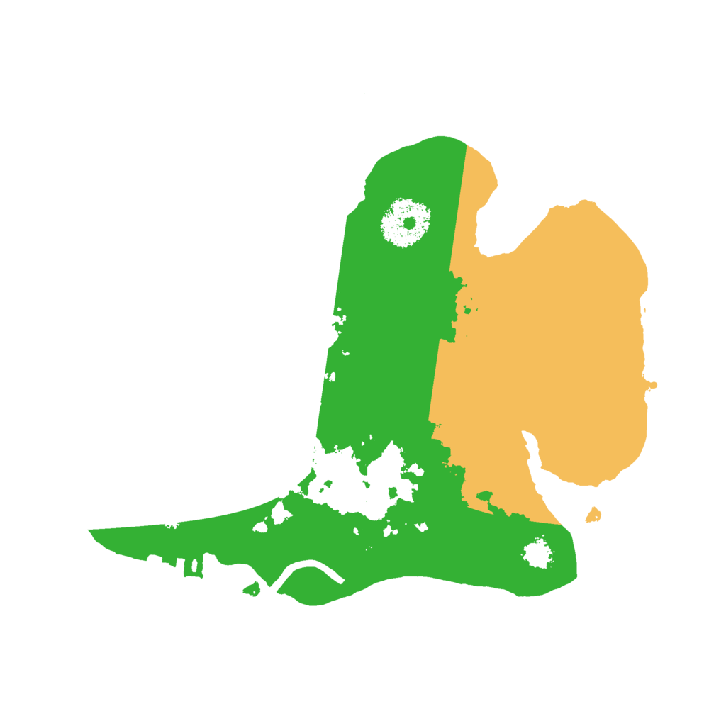 Biome Rust Map: Procedural Map, Size: 2300, Seed: 1154068262