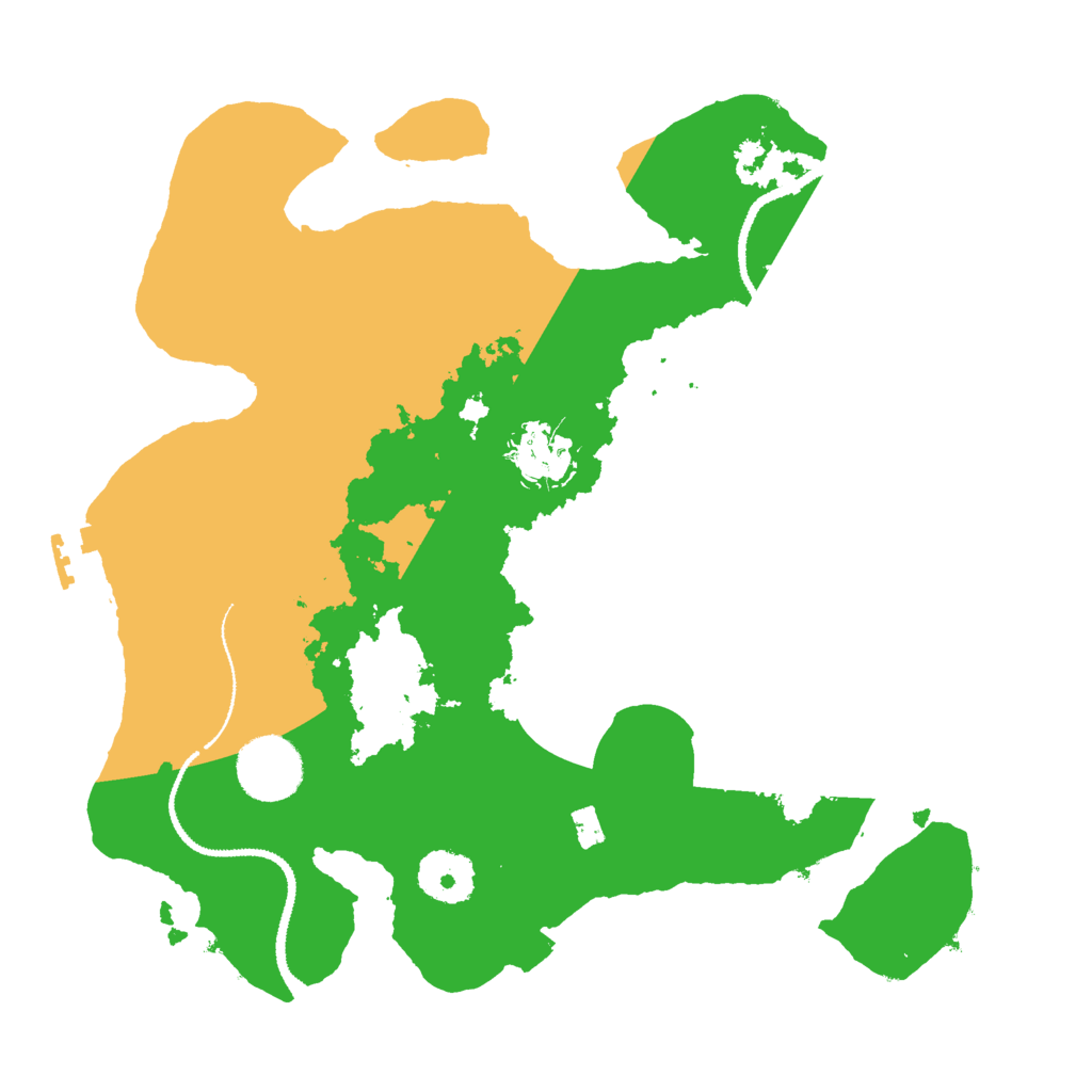 Biome Rust Map: Procedural Map, Size: 3000, Seed: 325012367