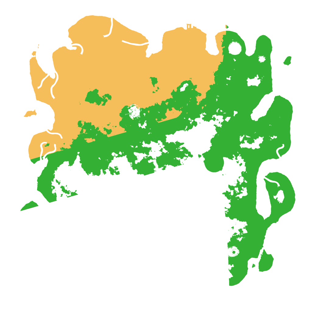Biome Rust Map: Procedural Map, Size: 4250, Seed: 25376872