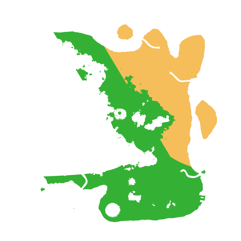 Biome Rust Map: Procedural Map, Size: 3000, Seed: 16802