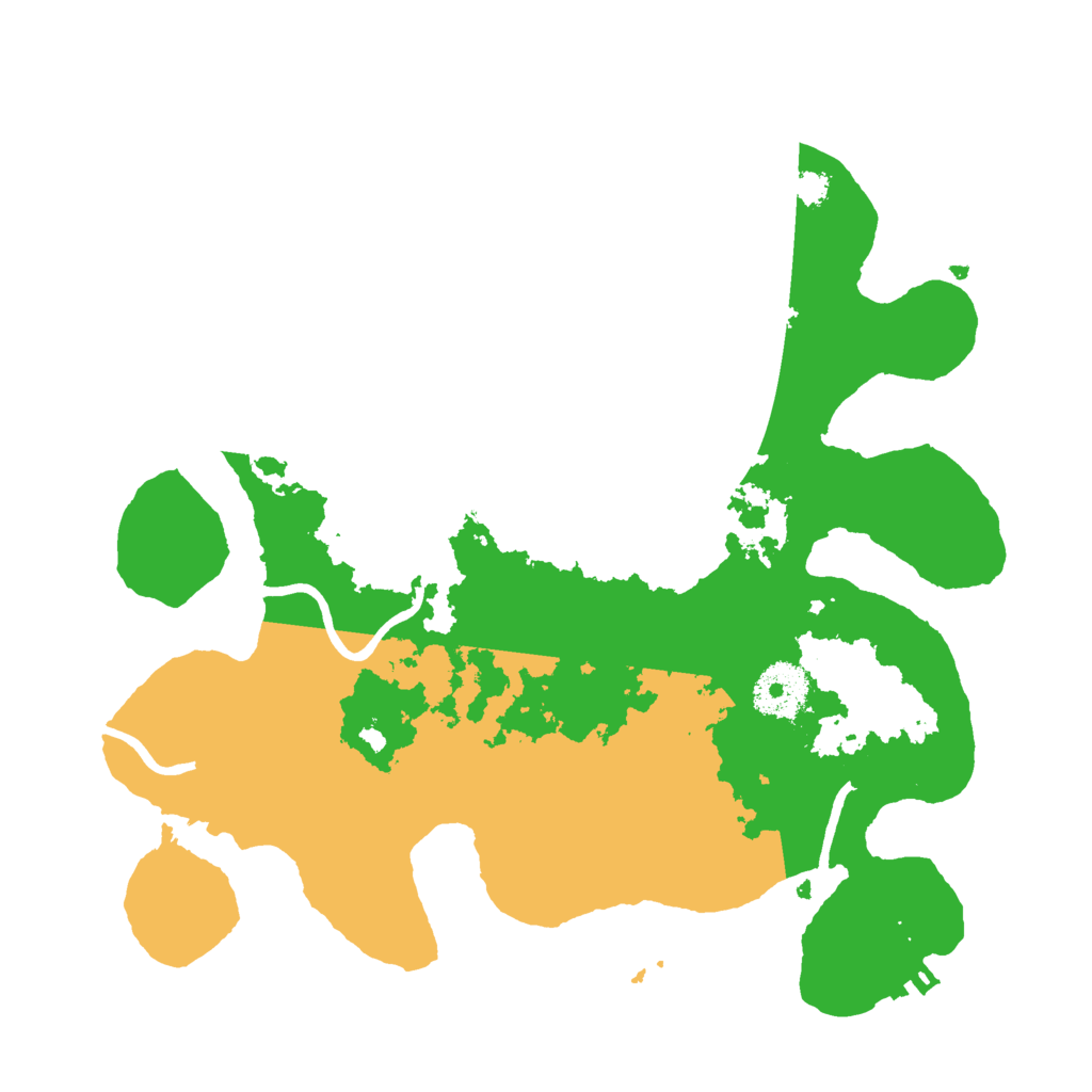 Biome Rust Map: Procedural Map, Size: 3000, Seed: 19403