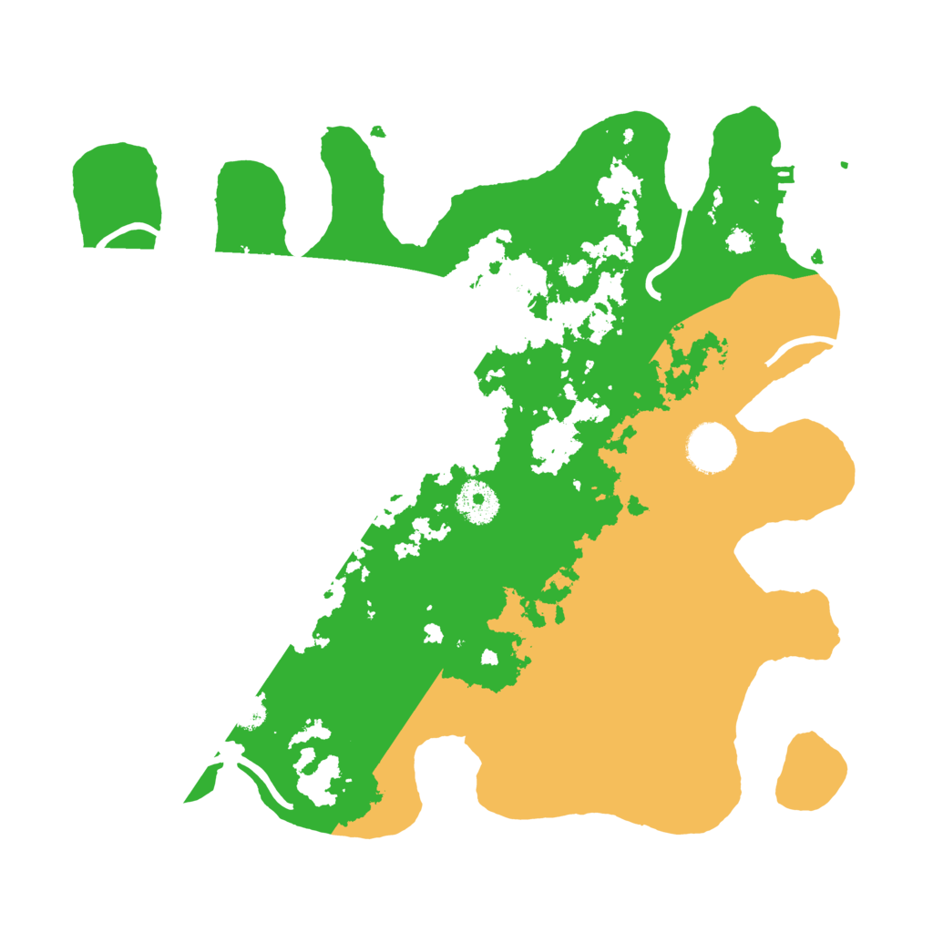 Biome Rust Map: Procedural Map, Size: 3300, Seed: 737218045