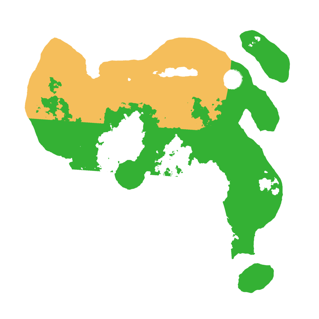 Biome Rust Map: Barren, Size: 3000, Seed: 28679