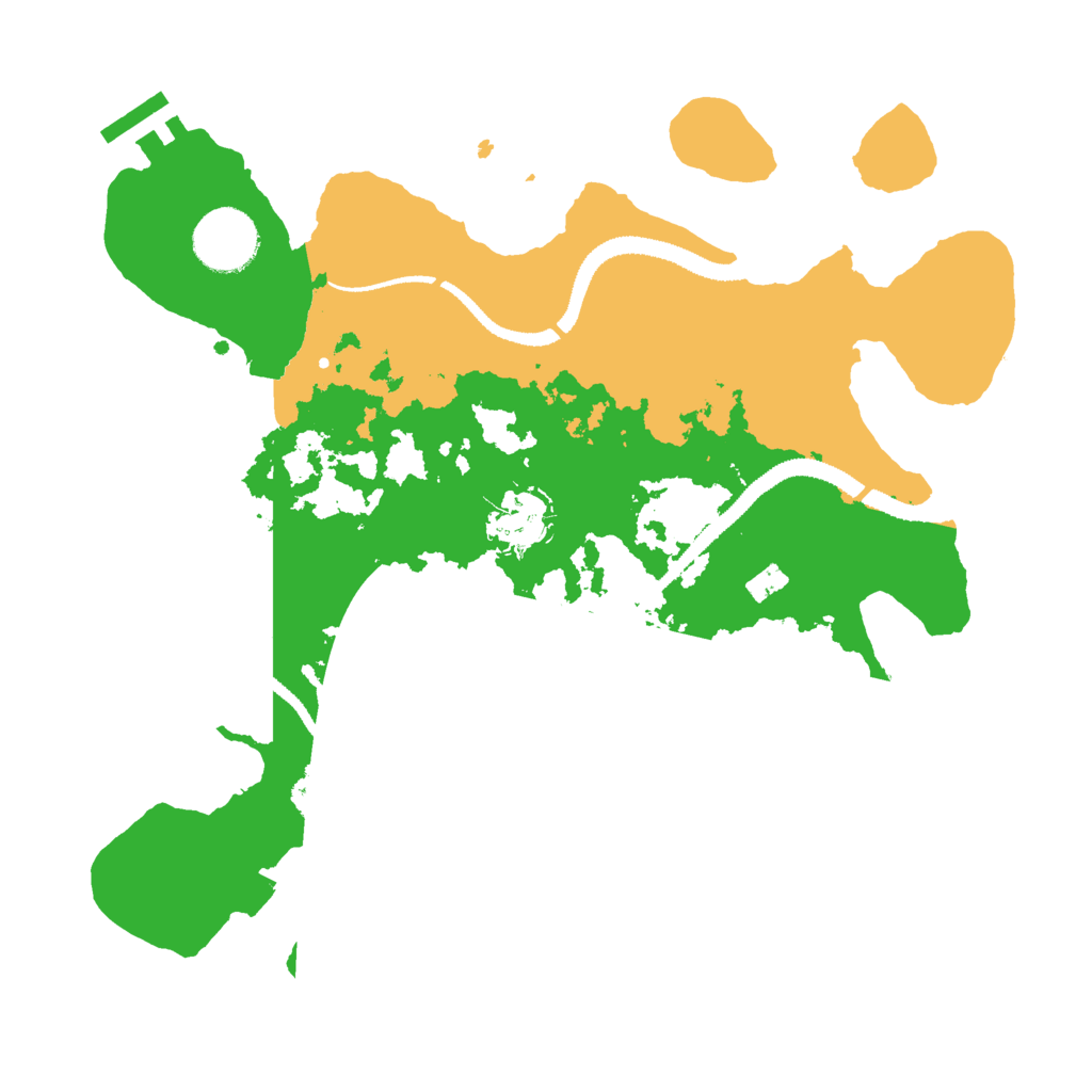 Biome Rust Map: Procedural Map, Size: 3000, Seed: 1950162529