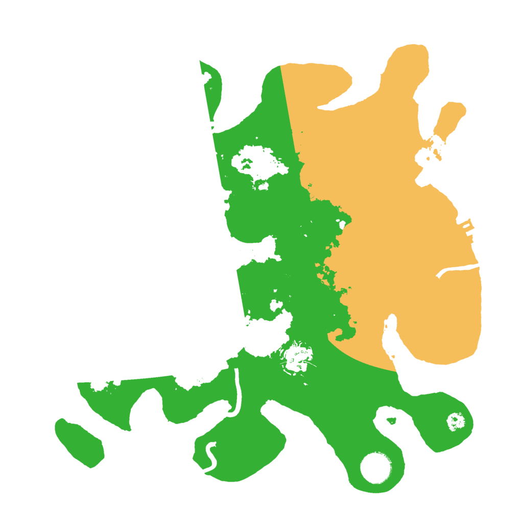 Biome Rust Map: Procedural Map, Size: 3000, Seed: 23543