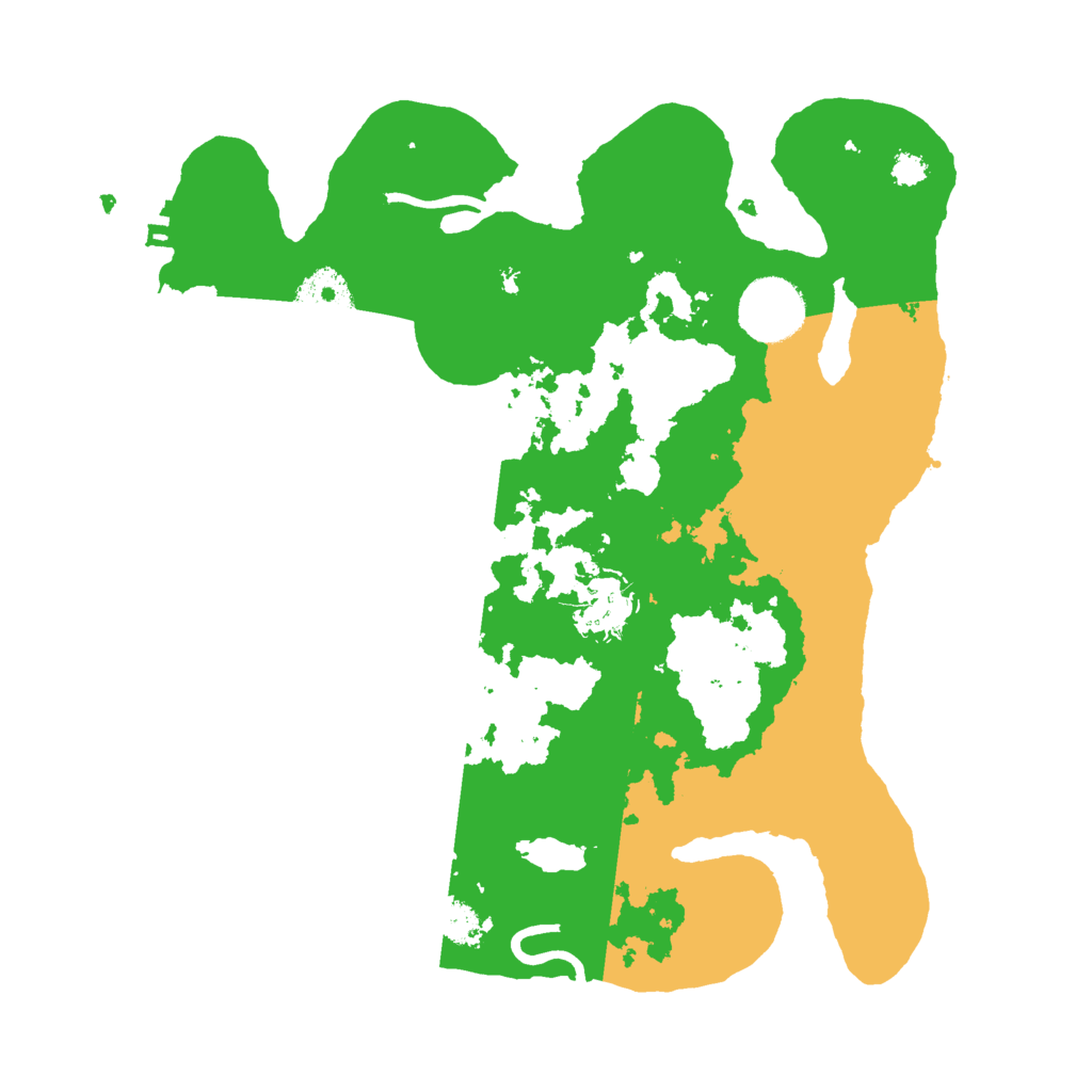Biome Rust Map: Procedural Map, Size: 3000, Seed: 1179079651
