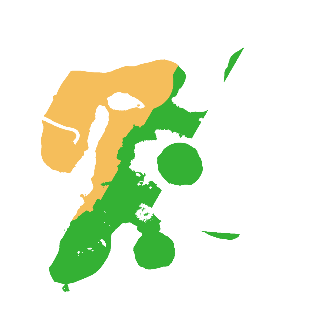 Biome Rust Map: Procedural Map, Size: 2000, Seed: 1142314887