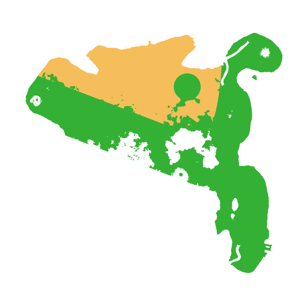 Biome Rust Map: Procedural Map, Size: 3000, Seed: 189002463