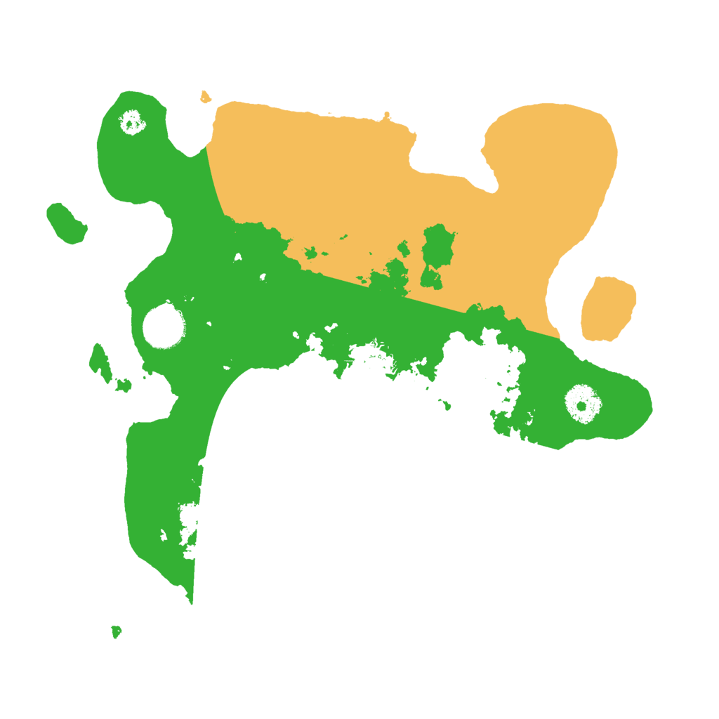 Biome Rust Map: Procedural Map, Size: 3000, Seed: 25048