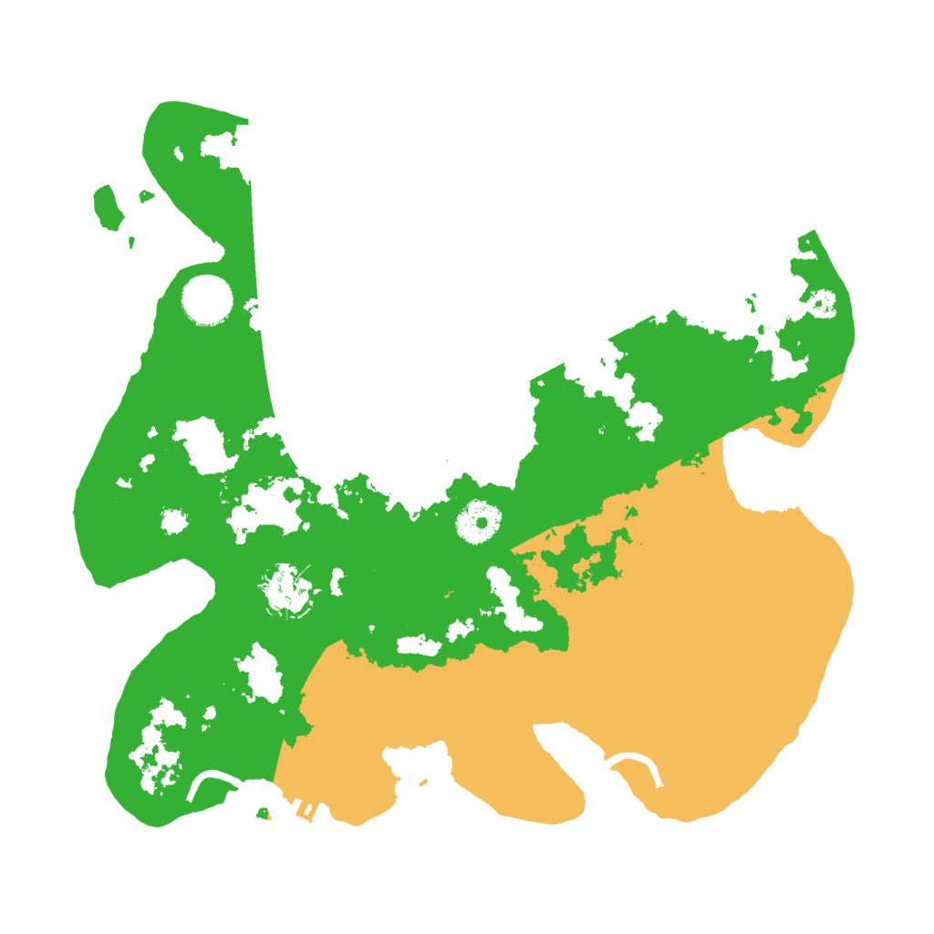 Biome Rust Map: Procedural Map, Size: 3250, Seed: 1455517268