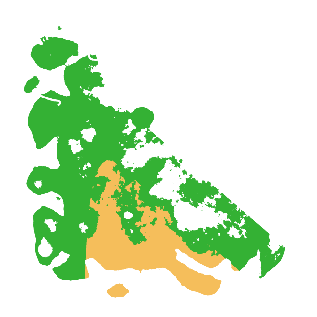 Biome Rust Map: Procedural Map, Size: 3900, Seed: 173828