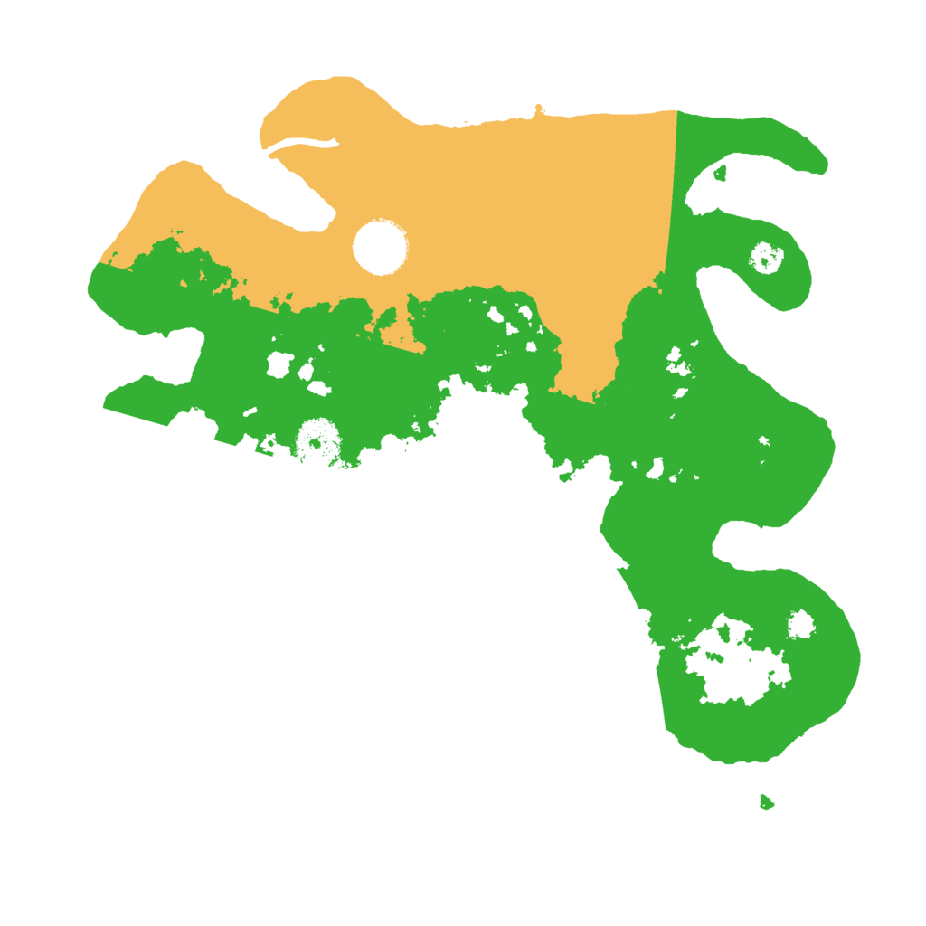 Biome Rust Map: Procedural Map, Size: 3000, Seed: 107002232