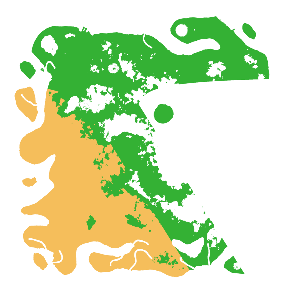 Biome Rust Map: Procedural Map, Size: 4300, Seed: 23042023
