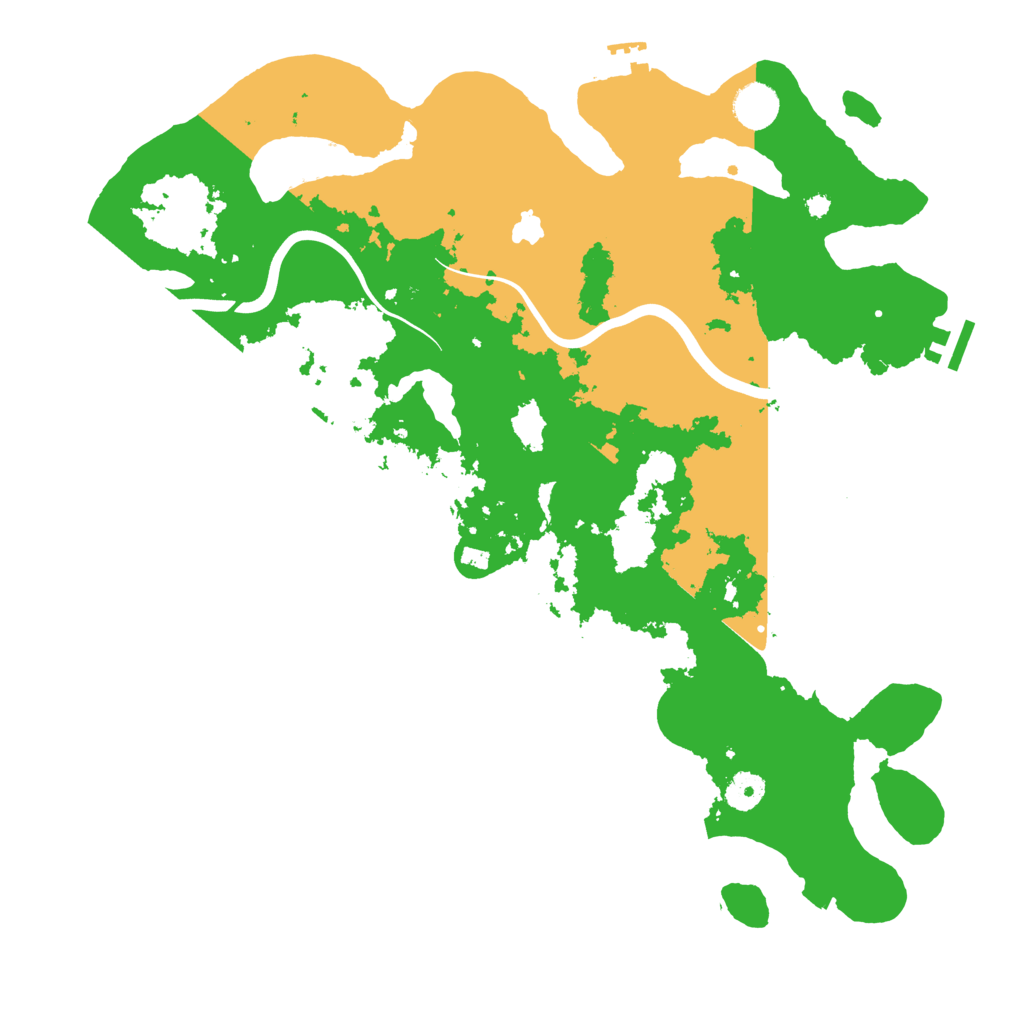 Biome Rust Map: Procedural Map, Size: 4000, Seed: 661237146