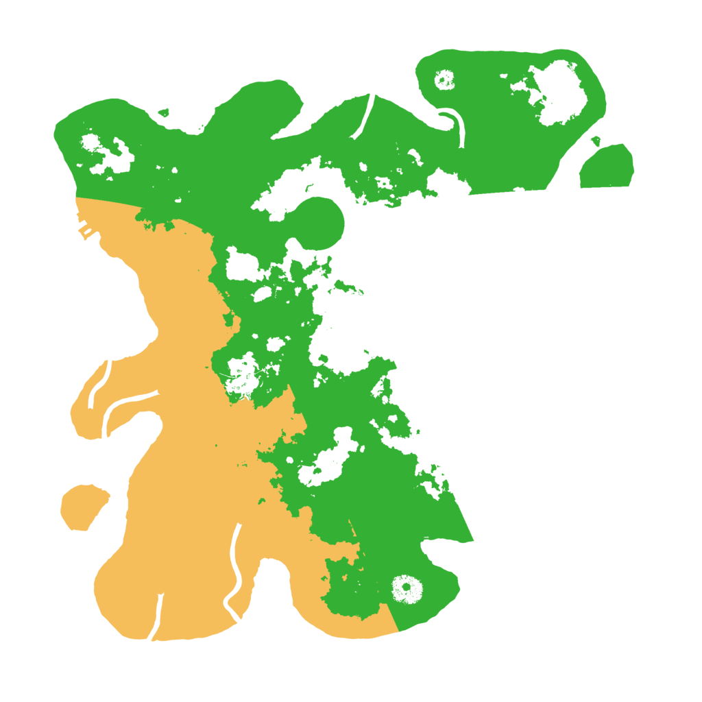 Biome Rust Map: Procedural Map, Size: 3500, Seed: 1262908820