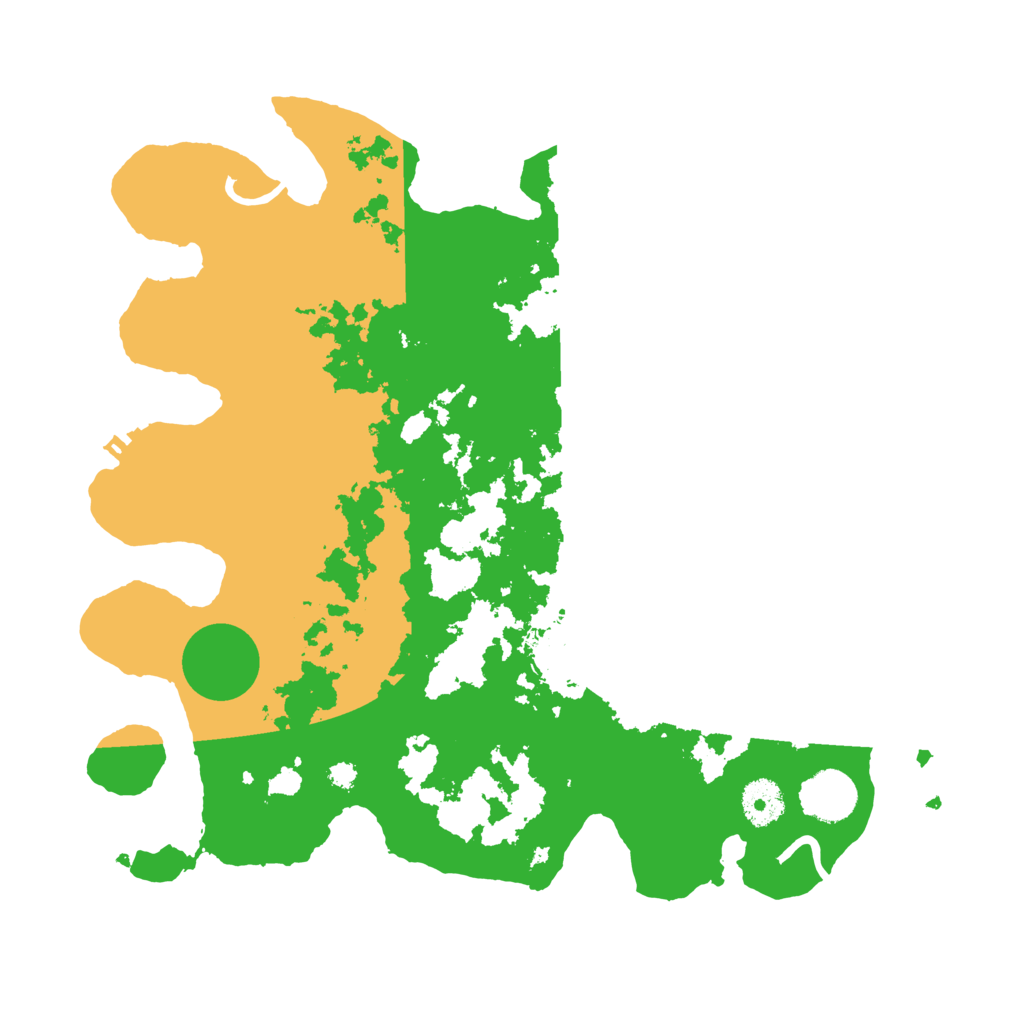 Biome Rust Map: Procedural Map, Size: 3500, Seed: 423344630