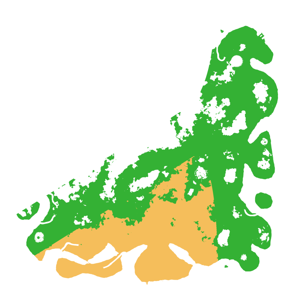 Biome Rust Map: Procedural Map, Size: 4500, Seed: 159761029