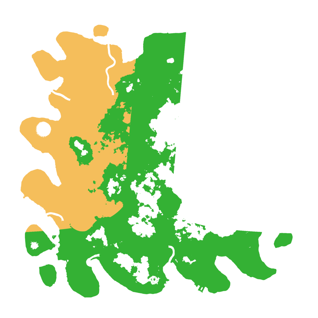 Biome Rust Map: Procedural Map, Size: 3800, Seed: 937381