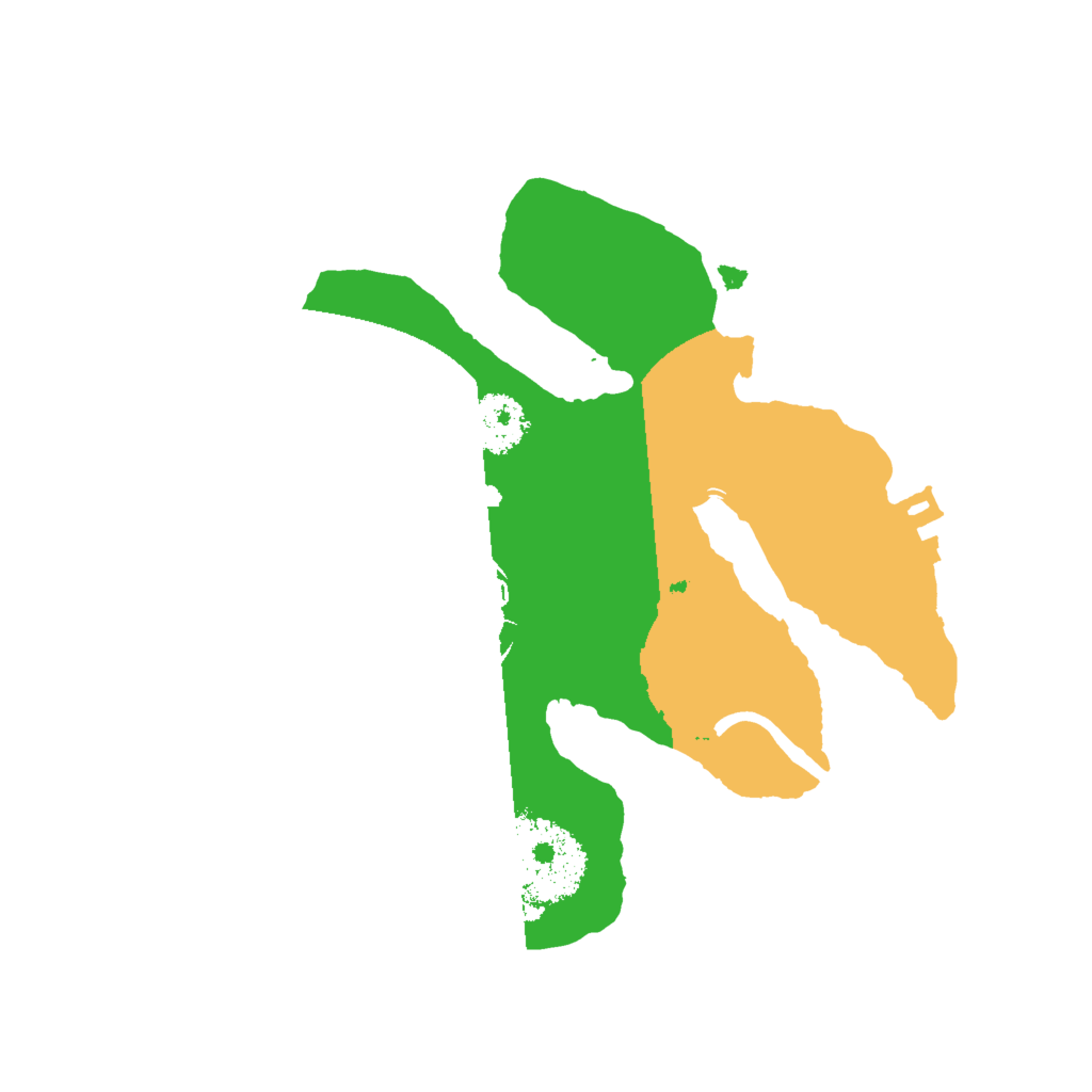 Biome Rust Map: Procedural Map, Size: 2000, Seed: 692969