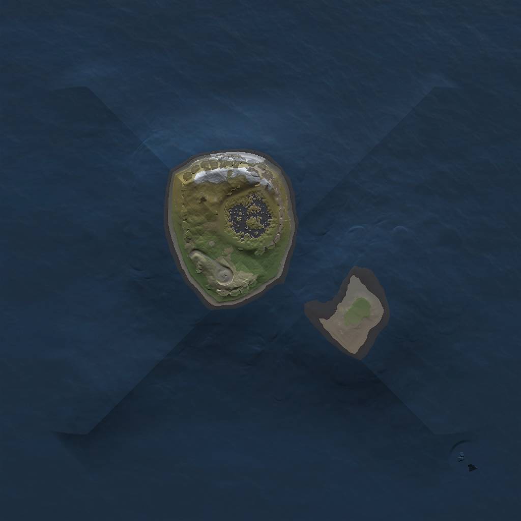 Rust Map: Procedural Map, Size: 1231, Seed: 1593661778, 3 Monuments